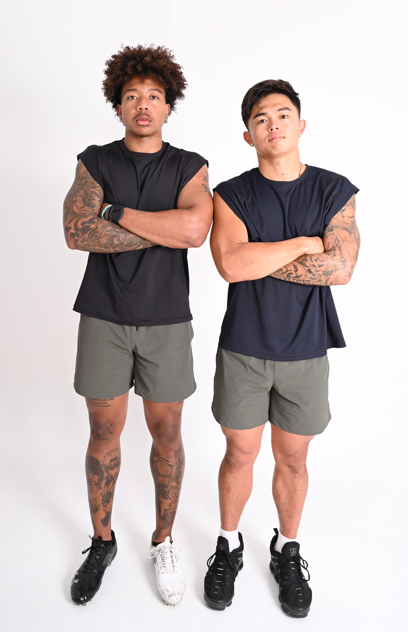 【即納】Cut Off Tank Top